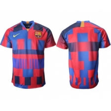 Barcelona Blank 20th Anniversary Stadium Soccer Club Jersey