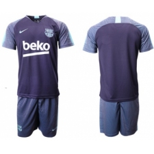 Barcelona Blank Blue Soccer Club Jersey