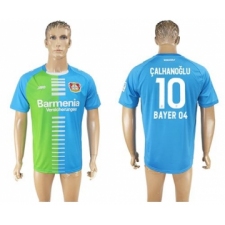 Bayer Leverkusen #10 Calhanoglu Sec Away Soccer Club Jersey