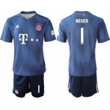Bayern Munchen #1 Neuer Third Soccer Club Jersey
