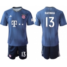 Bayern Munchen #13 Rafinha Third Soccer Club Jersey