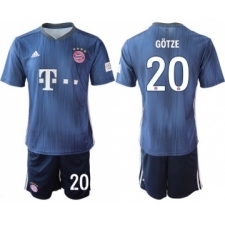 Bayern Munchen #20 Gotze Third Soccer Club Jersey