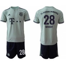 Bayern Munchen #28 Wriedt Away Soccer Club Jersey