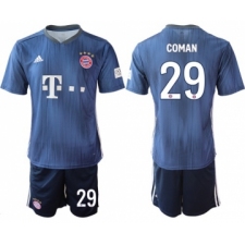 Bayern Munchen #29 Coman Third Soccer Club Jersey
