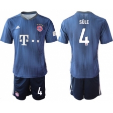 Bayern Munchen #4 Sule Third Soccer Club Jersey