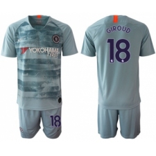 Chelsea #18 Giroud Third Soccer Club Jersey