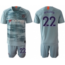 Chelsea #22 Willian Third Soccer Club Jersey