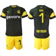 Dortmund #1 Burki Away Soccer Club Jersey
