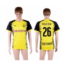 Dortmund #26 Piszczek Yellow Soccer Club Jersey