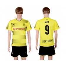 Dortmund #9 MOR Home Soccer Club Jersey