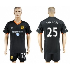 Hull City #25 Mason Away Soccer Club Jersey