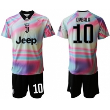 Juventus #10 Dybala Anniversary Soccer Club Jersey