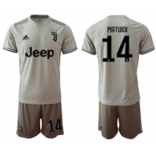 Juventus #14 Matuidi Away Soccer Club Jersey