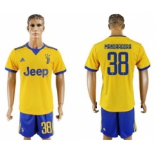 Juventus #38 Mandragora Away Soccer Club Jersey