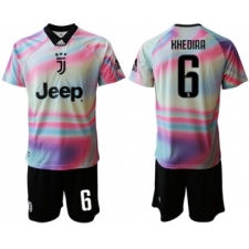 Juventus #6 Khedira Anniversary Soccer Club Jersey