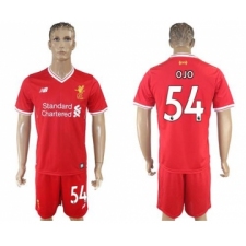 Liverpool #54 OJO Red Home Soccer Club Jersey