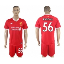Liverpool #56 Randall Red Home Soccer Club Jersey