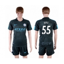Manchester City #55 Diaz Sec Away Soccer Club Jersey