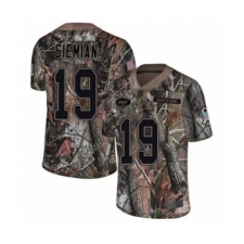 Youth New York Jets #19 Trevor Siemian Limited Camo Rush Realtree Football Jersey