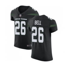 Men's New York Jets #26 Le Veon Bell Black Alternate Vapor Untouchable Elite Player Football Jersey