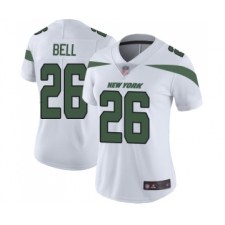 Women's New York Jets #26 Le Veon Bell White Vapor Untouchable Limited Player Football Jersey