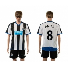 Newcastle #8 ANITA Home Soccer Club Jersey