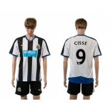 Newcastle #9 CISSE Home Soccer Club Jersey