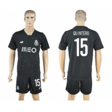 Oporto #15 Quintero Away Soccer Club Jersey