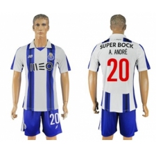 Oporto #20 A.Andre Home Soccer Club Jersey