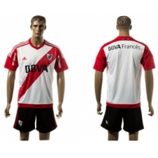 River Plate Blank Home Soccer Club Jersey