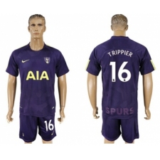 Tottenham Hotspur #16 Trippier Sec Away Soccer Club Jersey