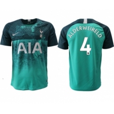 Tottenham Hotspur #4 Alderweireld Third Soccer Club Jersey