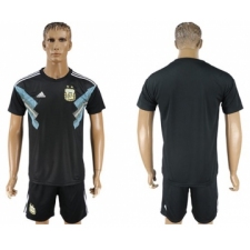 Argentina Blank Away Soccer Country Jersey