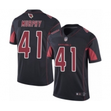 Men's Arizona Cardinals #41 Byron Murphy Limited Black Rush Vapor Untouchable Football Jersey