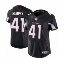 Women's Arizona Cardinals #41 Byron Murphy Black Alternate Vapor Untouchable Limited Player Football Jersey