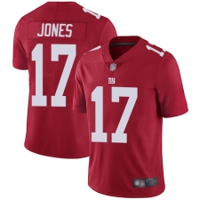 Nike New York Giants #17 Daniel Jones Red Alternate Men's Stitched NFL Vapor Untouchable Limited Jersey