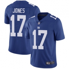 Nike New York Giants #17 Daniel Jones Royal Blue Team Color Men's Stitched NFL Vapor Untouchable Limited Jersey