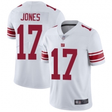 Nike New York Giants #17 Daniel Jones White Men's Stitched NFL Vapor Untouchable Limited Jersey