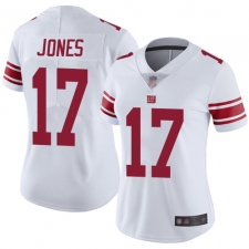 Women's Nike New York Giants #17 Daniel Jones White Stitched NFL Vapor Untouchable Limited Jersey
