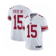 Youth New York Giants #15 Golden Tate III White Vapor Untouchable Limited Player Football Jersey