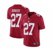 Men's New York Giants #27 Deandre Baker Red Alternate Vapor Untouchable Limited Player Football Jersey