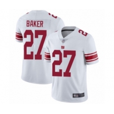 Men's New York Giants #27 Deandre Baker White Vapor Untouchable Limited Player Football Jersey