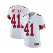 Youth New York Giants #41 Antoine Bethea White Vapor Untouchable Limited Player Football Jersey