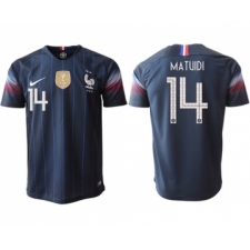 France #14 Matuidi Home Thai Version Soccer Country Jersey