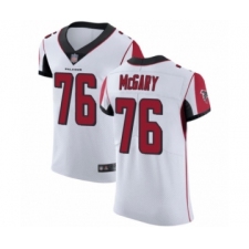 Men's Atlanta Falcons #76 Kaleb McGary White Vapor Untouchable Elite Player Football Jersey