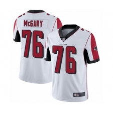 Men's Atlanta Falcons #76 Kaleb McGary White Vapor Untouchable Limited Player Football Jerse