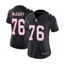 Women's Atlanta Falcons #76 Kaleb McGary Black Alternate Vapor Untouchable Limited Player Football Jersey