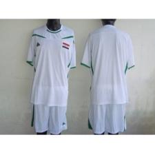 Iraq Blank White 2011 2012 Soccer Country Jersey