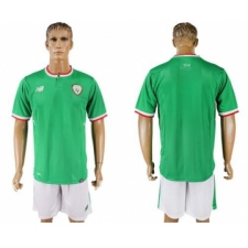 Ireland Blank Green Soccer Country Jersey