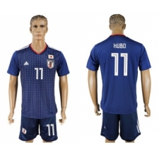 Japan #11 Kubo Home Soccer Country Jersey